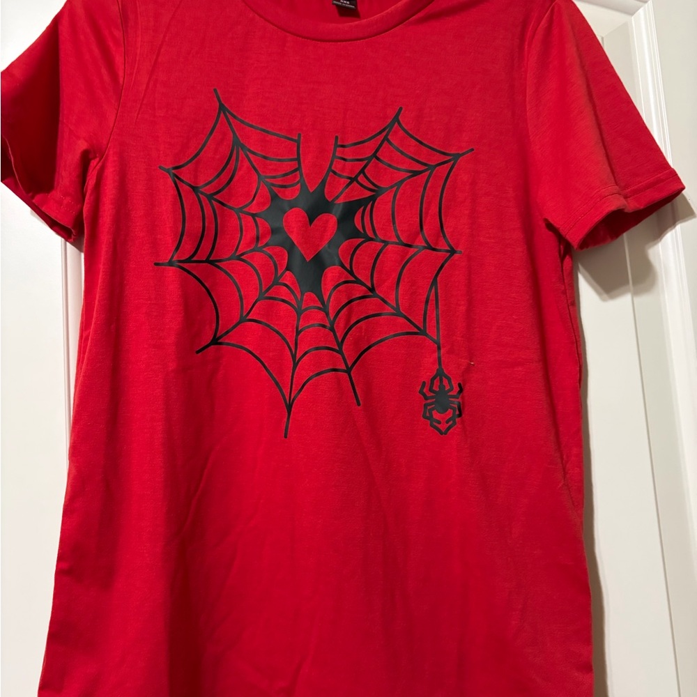 Red Spider Web Women’s T-Shirt XXS